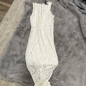 White material girl dress